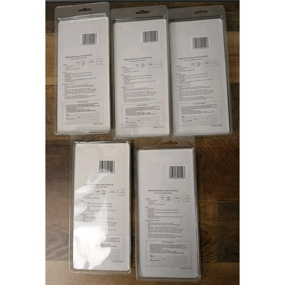 Sega Sports Watch Vintage Retro Quartz Lot of 5 - All Sealed - Rare! - Picture 7 of 12